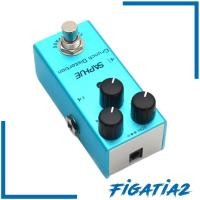 ราคา [Figatia2] Overdrive Guitar Pedal, Portable 9 V DC Electric Guitar Overdrive Pedal, Blue (43464077520)