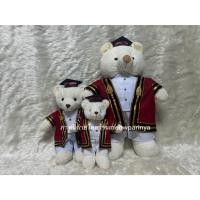 ราคา ตุ๊กตาหมีชุดครุย มหาวิทยาลัยเทคโนโลยีพระจอมเกล้าธนบุรี,ลาดกระบัง,พระนครเหนือ พร้อมส่ง (27714954359)