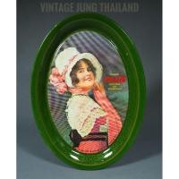 ราคา ถาดสังกะสีวินเทจจากCoca-Cola (สีเขียว) (11703086312)