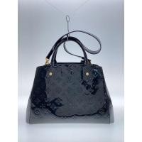 ราคา LOUIS VUITTON Handbag Montaigne BB_Monogram Verni_BLK M50171 Enamel BLK Total Pattern Direct from J (29827601027)