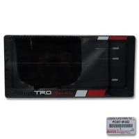 ราคา กรอบป้ายทะเบียน ดำ โลโก้ แดง แท้ ลาย TRD Sportivo หน้า+หลัง สำหรับ โตโยต้า ทุกรุ่น Toyota Hilux Corolla Yaris 2012 19 (5825936128)