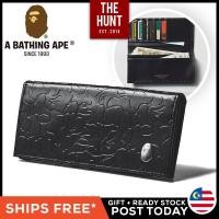ราคา A BATHING APE Japan Camo Ats Leather BAPE Long Wallet Men Women Unisex Purse Wallet Hadiah Beg (23368957956)