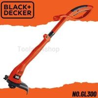 ราคา BLACK & DECKER เครื่องตัดหญ้าไฟฟ้า 300W No.GL300-B1 (25970372554)