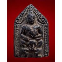 ราคา พระขุนแผนขี่โหงพรายอุ้มกุมารทอง ถือดาบฟ้าฟื้น ขุนแผนโหงพราย หลวงพ่อกวย ชุตินธโร วัดโฆสิตาราม จ.ชัยนาท ยุคต้น เนื้อใบลาน (26229260136)