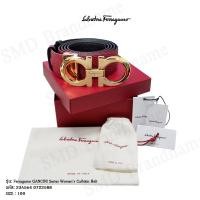 ราคา Salvatore Ferragamo เข็มขัดผู้หญิง รุ่น Ferragamo GANCINI Series Women's Calfskin Belt Code: 23A564 0722588 (16005474979)