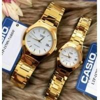 ราคา Casio นาฬิกาข้อมือผู้หญิง นาฬิกาคู่ สายสเตนเลส รุ่น LTP-1170N MTP-1170N รับประกันศูนย์ 1 ปี (4816588572)