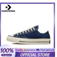 ราคา 【100%Original】Converse 1970s Chuck Taylor All Star รองเท้าผ้าใบต่ำสีน้ำเงินเข้มแบบยูนิเซกซ์ 172679C (24290398835)