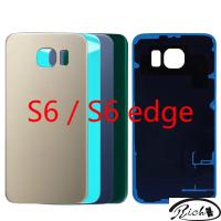 ราคา เคสแบตเตอรี่ด้านหลัง แบบกระจก สําหรับ Samsung Galaxy S6 edge G920F G925F SM-G920F SM-G925F S6 edgeGlass (24314469429)