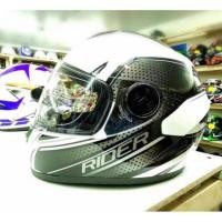 ราคา หมวกกันน็อค RIDER NO.2 สีขาว ดำ Size L (699009764)