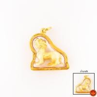 ราคา LSW จี้ปี่เซี้ยะหล่อเล็ก กรอบทองคำแท้ 90% PX-68 (5010222544)