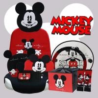 ราคา WDC ชุดหุ้มเบาะ หุ้มเบาะ ผ้าคลุมเบาะรถยนต์ Mickey Mouse Classic ลิขสิทธิ์แท้ (2277654859)