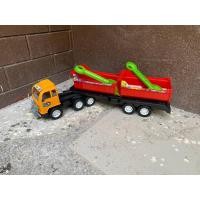 ราคา รถของเล่น รถสิบล้อ รถพ่วงดั้ม รถเทลเลอร์ รถก่อสร้าง รถหัวลาก รถสิบล้อ คันใหญ่และยาวมาก (คละสี) (18624429995)