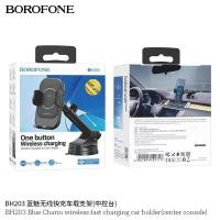 ราคา BOROFONE BH203 ที่ยึดโทรศัพท์ในรถยนต์ พร้อมระบบชาร์จไร้สาย ⚡ (25442957017)