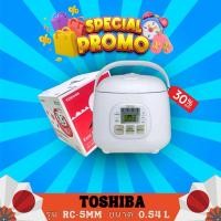 ราคา หม้อหุงข้าวดิจิตอลโตชิบา(TOSHIBA) รุ่น RC-5MM(WT)A 0.54ลิตร ขนาดกะทัดรัดไม่เปลืองพื้นที่ (26784000160)