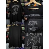 ราคา เสื้อยืดสีดำลายวงLed-Zeppelin(ไซส์2XL) (40159277530)