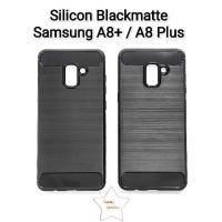 ราคา Samsung A8+ / A8 Plus Silicon Blackmatte (27257754841)