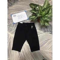 ราคา กางเกงยีนส์เอวสูง ขาสามส่วนสีดำ ปักลายมิกกี้เมาส์ ผ้ายีนส์ยืดเนื้อดีทรงสวยใส่สบาย (6847240390)