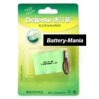 ราคา แบตเตอรี่โทรศัพท์ไร้สาย Delipow สำหรับทดแทนแบตพานาโซนิค HHR-P301 (TYPE 2) ออกใบกำกับภาษีได้ (6331330429)