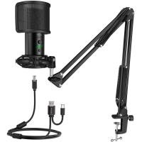 ราคา FIFINE T683 USB MICROPHONE CONDENSER BOOM ARM (17046453632)