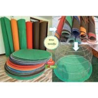 ราคา พรมสุ่มไก่ พรมไก่ชนมือสอง เส้นผ่าศูนย์กลาง 120cm. หนา 3 มิล เย็บขอบสวยๆ พร้อมส่ง (23845605952)