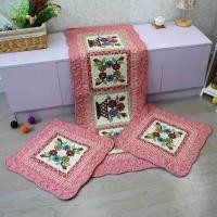 ราคา พร้อมส่งจากไทย พรมปูพื้น พรมวินเทจ พรมเช็ดเท้า ขนาด 50x135 cm. (16769916289)