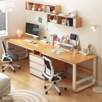 ราคา โต๊ะทํางาน มีลิ้นชัก 80/100/120cm โต๊ะคอมพิวเตอร์ โต๊ะไม้ โต๊ะยาว มาพร้อมลิ้นชักเก็บของ เฟอร์นิเจอร์ออฟฟิศ (26239401262)