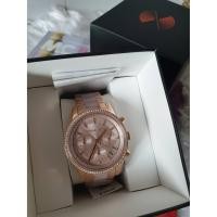 ราคา นาฬิกาผู้หญิง MK 6307 Rose Gold-tone Women’s Watch แท้ 100% (6141344243)