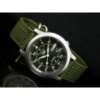 ราคา Win Watch shop นาฬิกา Seiko 5 Military Automatic รุ่น SNK805K2นาฬิกาข้อมือผู้ชาย สายผ้า (3888845129)