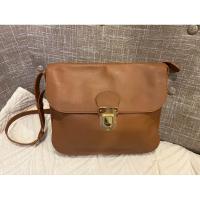 ราคา กระเป๋าหนังแท้ HACER มือสอง satchel bag งานญี่ปุ่น งานกริบ พร้อมส่ง (24420635213)