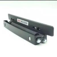 ราคา LOKAL JDM รถ RACING NUMBER PLATE HOLDER TRD SPORTIVO MOMO MUGEN RALLYART สีดําท้องถิ่น (21786994073)
