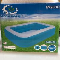 ราคา สระน้ำเด็ก สระว่ายน้ำเป่าลม สระยาง 2 เมตร megaswim แท้!!! (3427526468)