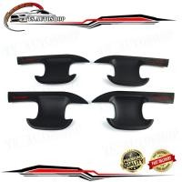 ราคา เบ้ากันรอย เบ้ารองมือเปิด ประตู ford ranger 2022 เบ้า กันรอย ประตู 4 ประตู สีดำด้าน matte black มีบริการเก็บเงินปลายทาง (29505894493)