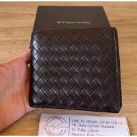 ราคา กระเป๋าสตางค์ Bottega Veneta ของแท้ 100% มือสอง สีน้ำตาล (24452583639)