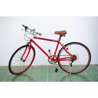 ราคา จักรยานไฮบริดญี่ปุ่น - ล้อ 700c - มีเกียร์ - ALBERT HALL - สีแดง [จักรยานมือสอง] (23337531594)