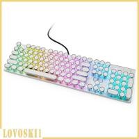 ราคา [Lovoski1] คริสตัลรอบชุดกุญแจ PBT เต็ม 108 ชุดเครื่องพิมพ์ดีดย้อนยุค- (43163254222)
