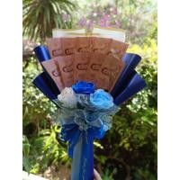 ราคา ช่อดอกไม้ธนบัตรพร้อมก้านซองใส่ธนบัตร 5 ใบ (24063590805)