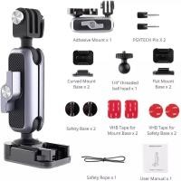 ราคา PGYTECH Motorcycle Helmet Adhesive Mount For Gopro/Insta360 One R/X/X2 อุปกรณ์ต่อหมวกกันน็อค อลูมิเนียม แบบปรับองศาได้ (13510210750)