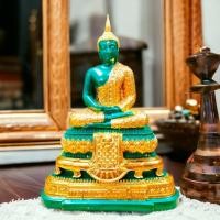 ราคา พระพุทธมณีรัตนปฏิมากร พระแก้วมรกต งานพรีเมี่ยม หน้าตัก 5 นิ้ว ทรงเครื่องฤดูฝน งานเรซิ่นปิดทองงดงาม (24111761249)
