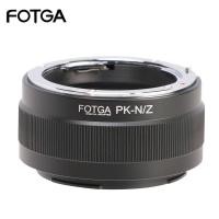 ราคา FOTGA Lens Mount Adapter Converter For Pentax PK K Mount Lens to Nikon Z Mount Z5 Z6 Z7 II Z6II Z7II Z50 Mirrorless DSLR (27969470599)
