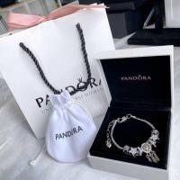 ราคา กำไลข้อมือ PANDORA รุ่นจี้ตาข่ายดักฝันสีเงิน กำไลข้อมือ (24533434483)