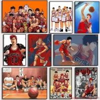 ราคา Japan Anime Slam Dunk Poster Film Vintage Figure Aesthetics Manga Canvas Painting Wall Art Decoration Kawaii Room Home D (40901741435)