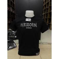 ราคา เสื้อยืดHeroinสินค้าดี (21904416874)