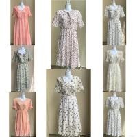 ราคา เดรส เดรสผ้าชีฟอง เดรสยาว (11122813041)
