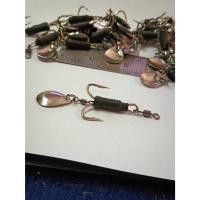 ราคา ชุดเบ็ดถูก ขนาด1/0 เบ็ดเงา สำหรับใส่กบยาง (28050185551)