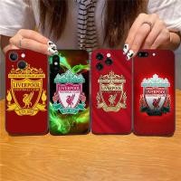 ราคา Iphone 7 Plus 8Plus 6S Plus 5 5S 6 6S 7 8 SE 2020 iPhone XS Max X XR LIVERPOOL เคสโทรศัพท์สีดํานุ่ม (28457891544)