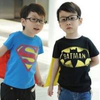 ราคา พร้อมส่ง เสื้อซุปเปอร์แมน / แบทแมน (ถอดใส่ผ้าคลุมได้) (1358905395)