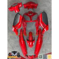 ราคา ชุดสี YAMAHA NOUVO MX สีแดงสด งานเทียม ทำสีระบบ 2K (13444577149)