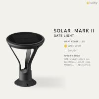 ราคา Solar Mark II - Gate light ไฟหัวเสา โคมไฟโซล่าร์เซลล์ LED สำหรับติดตั้งหน้าบ้าน ภายในสวน ติดตั้งง่าย (22021670238)
