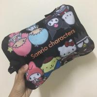 ราคา กระเป๋าพับได้ ลายsanrio ส่งฟรี ลทบ (1381609821)