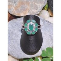 ราคา แหวนมรกตล้อมมรกต พลอยเจียระไน คัดเกรดสวยน้ำงามๆ จากโคลัมเบีย (28206247786)